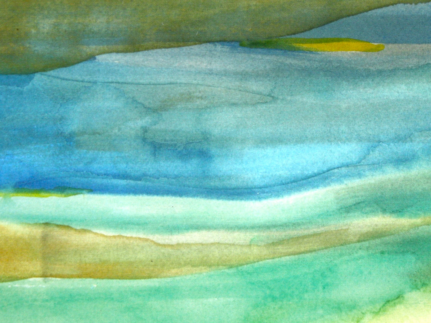 Watercolor greeting card set