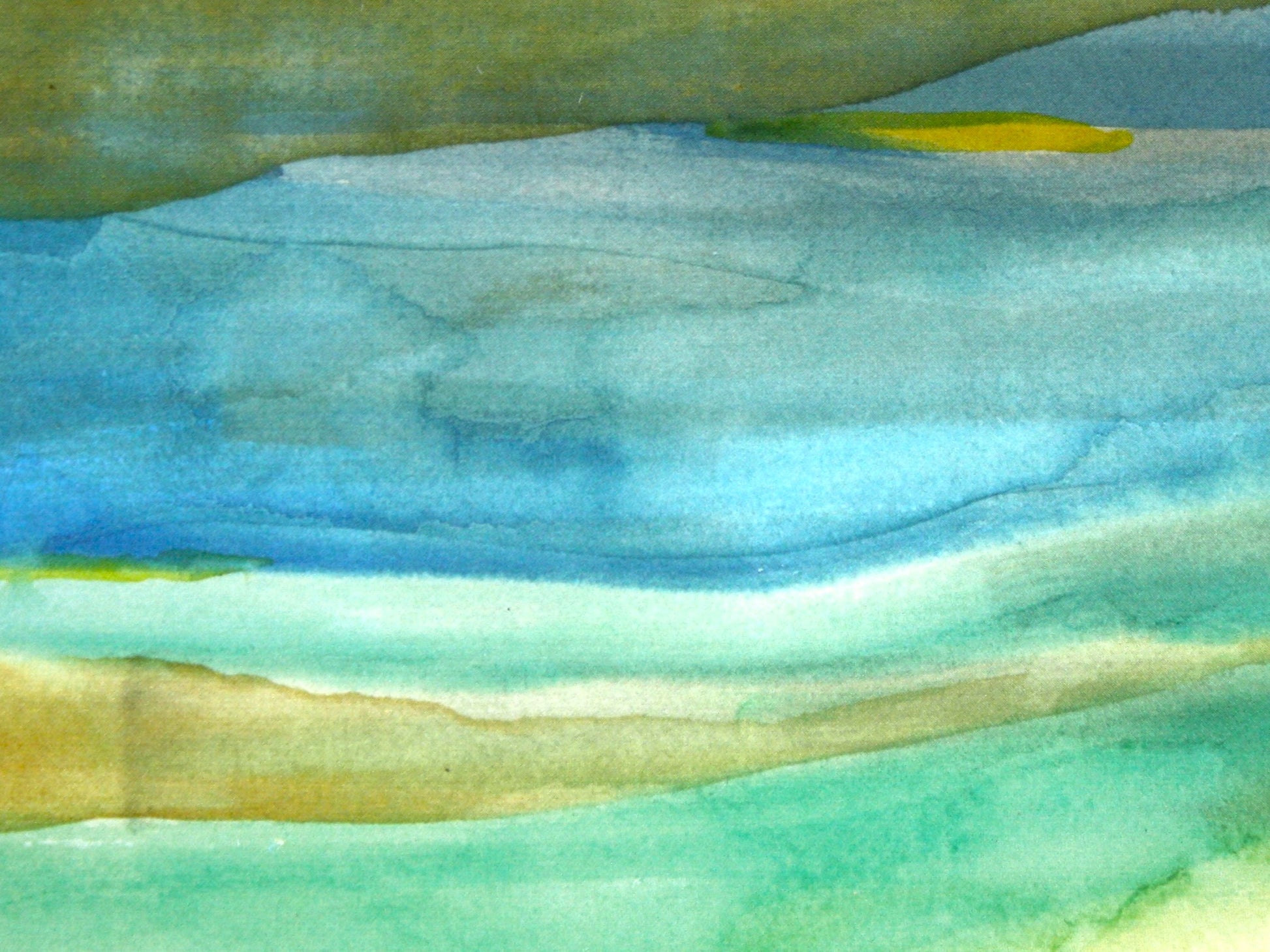 Watercolor greeting card set