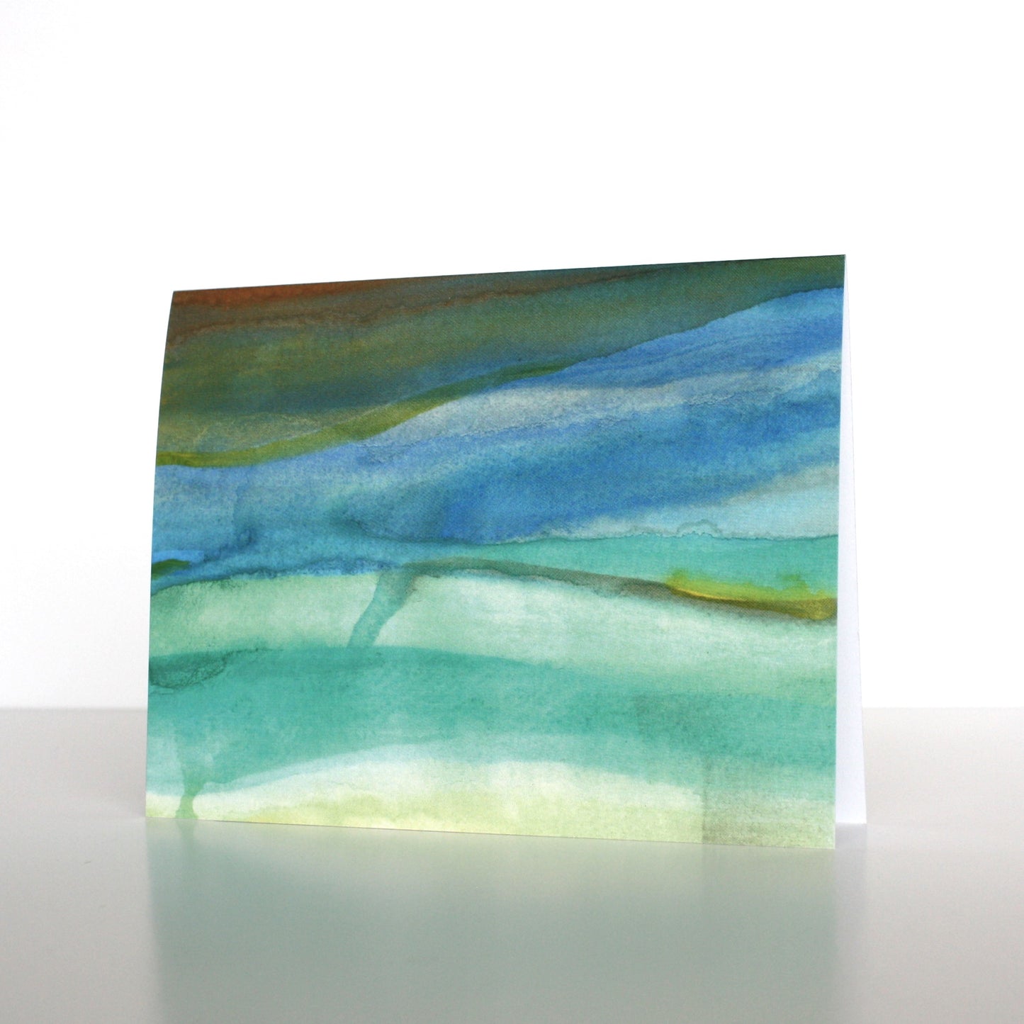 Watercolor greeting card