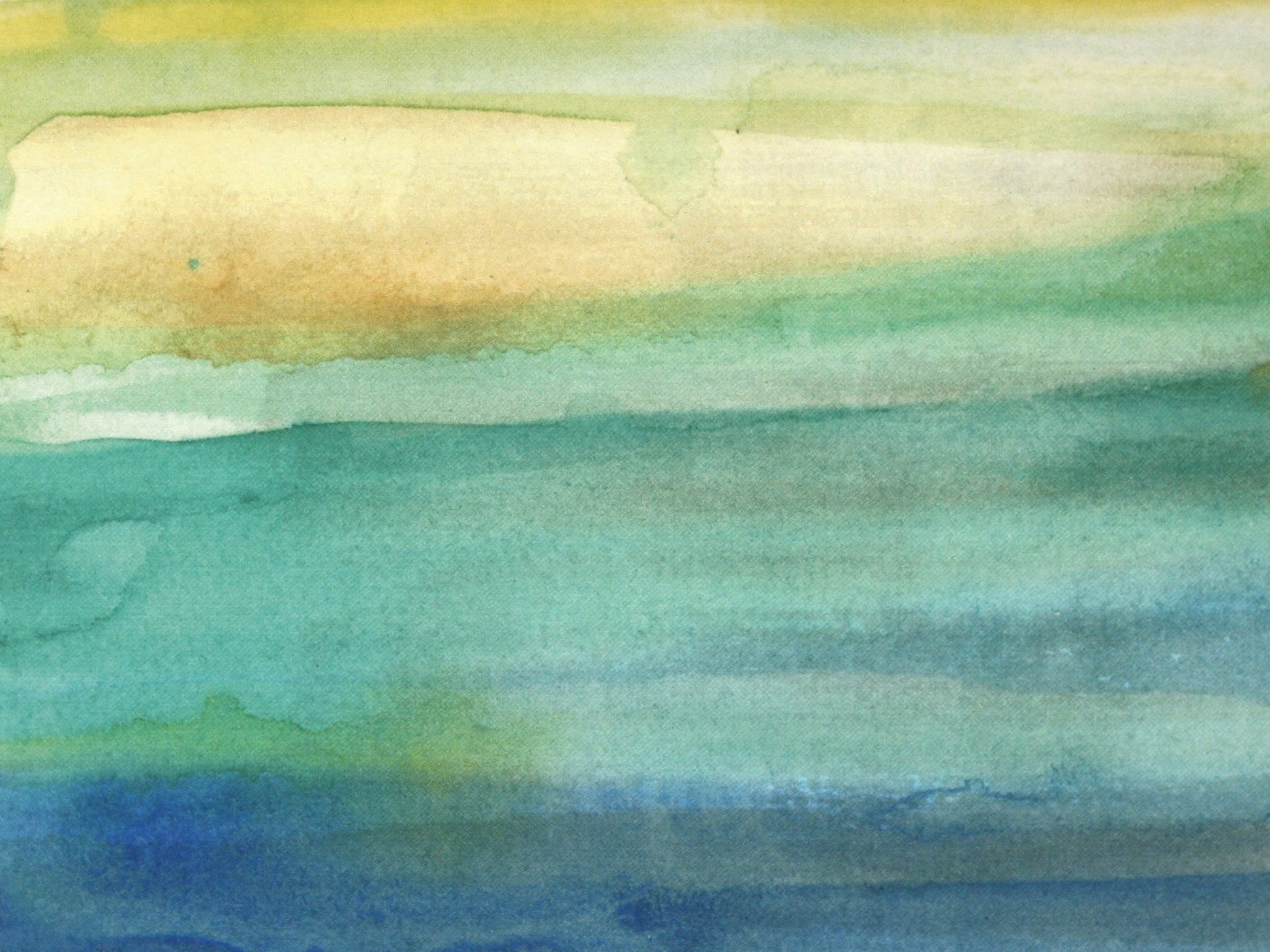 Watercolor greeting card