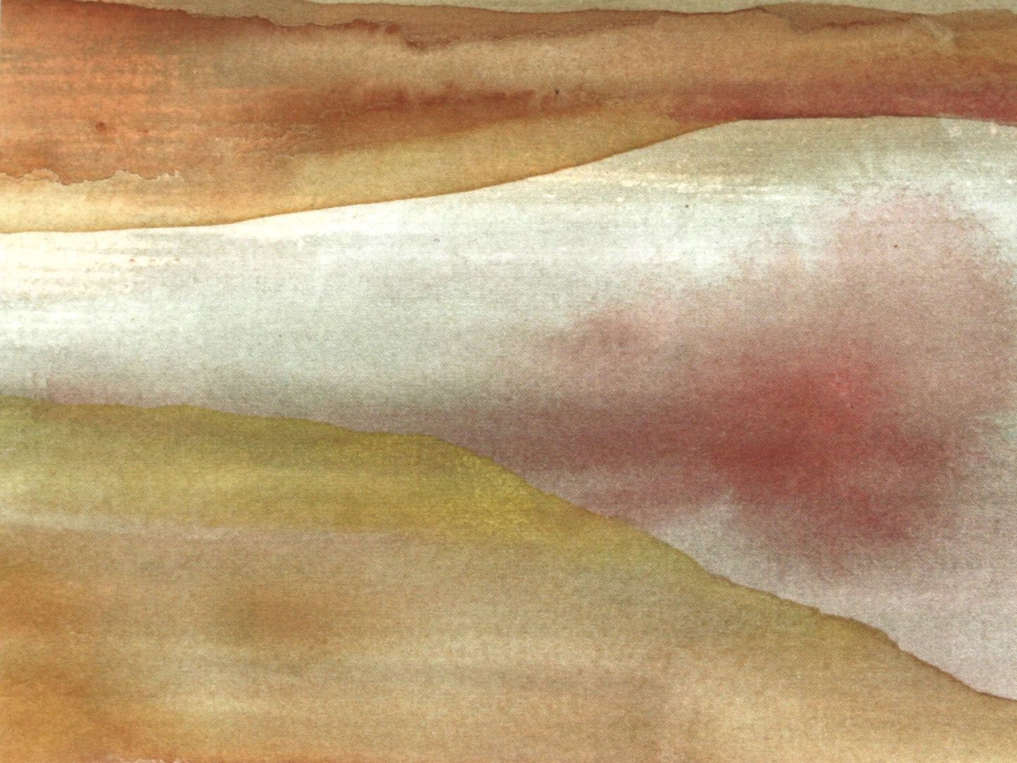 Watercolor greeting card