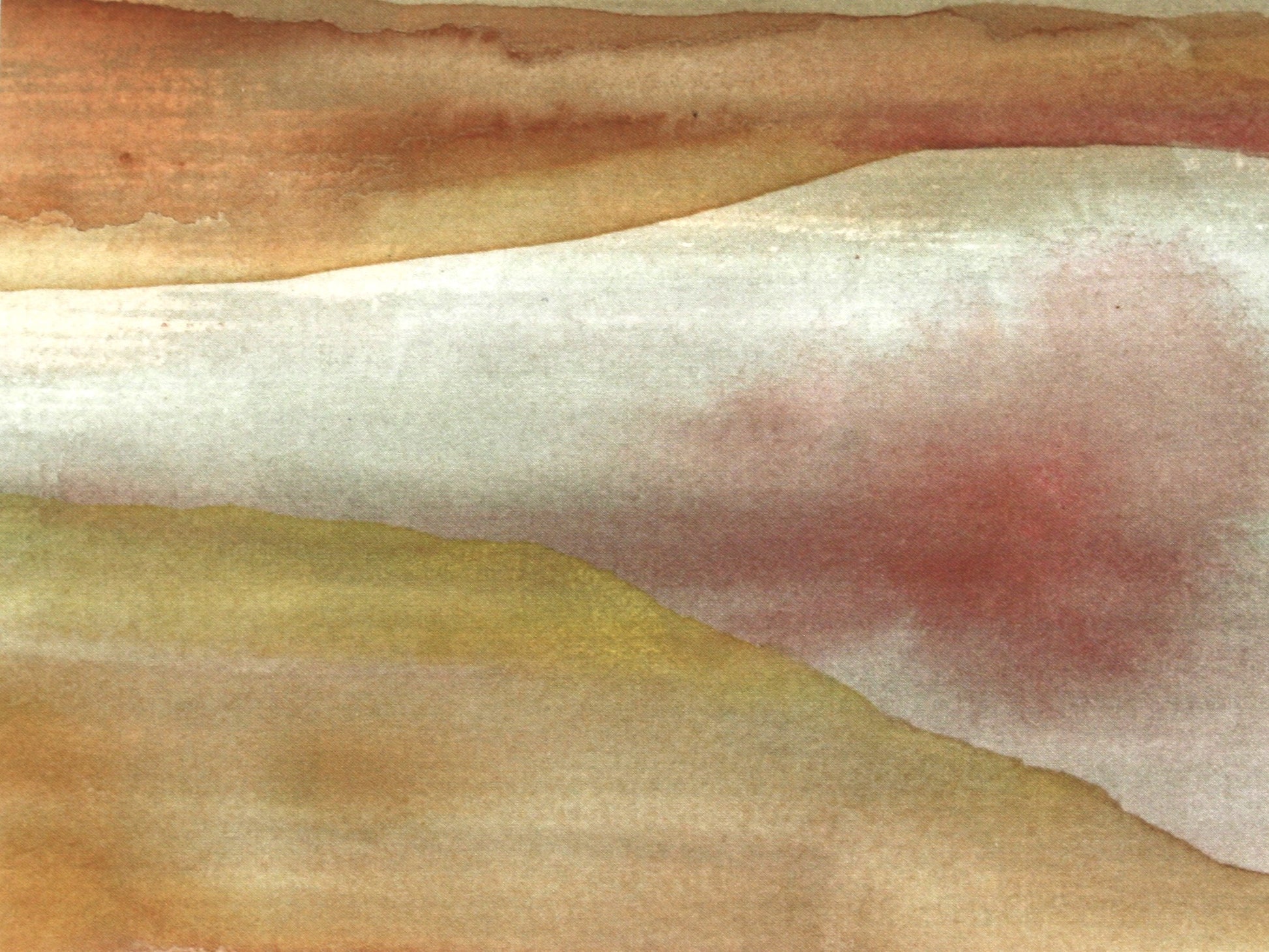 Watercolor greeting card