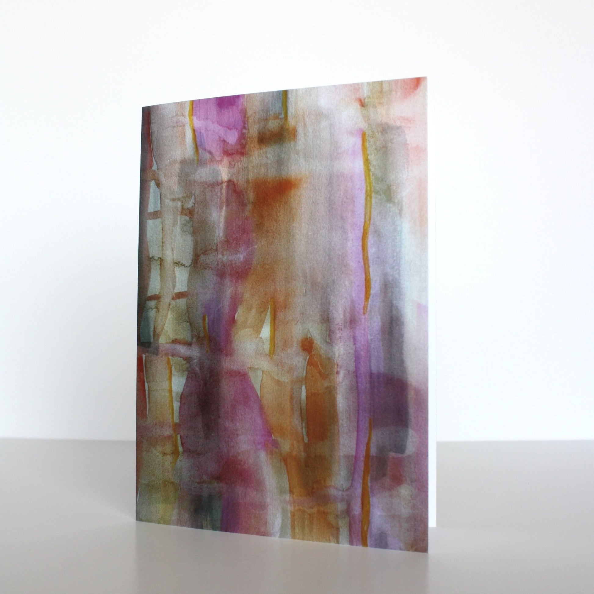 Watercolor greeting card