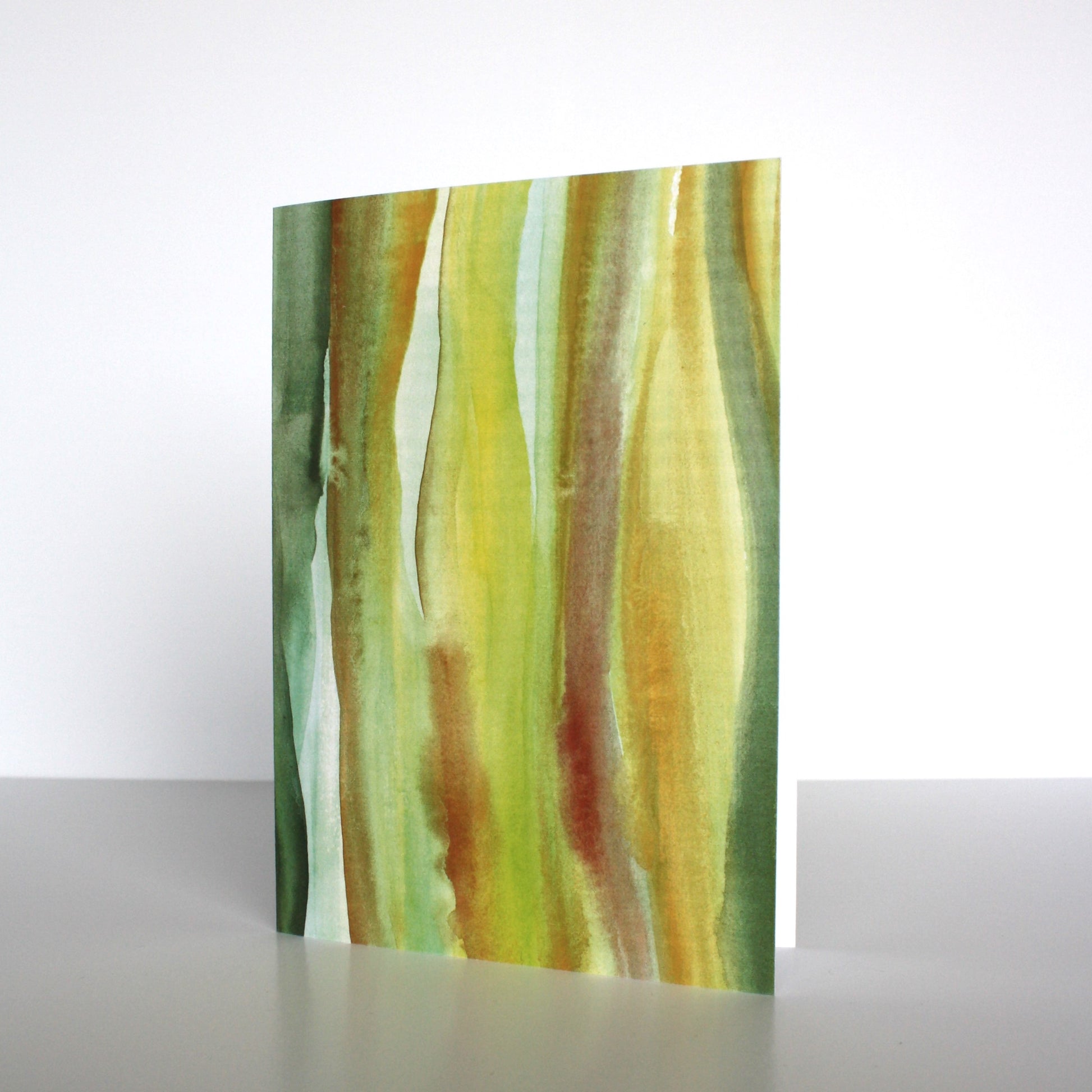 Watercolor greeting card