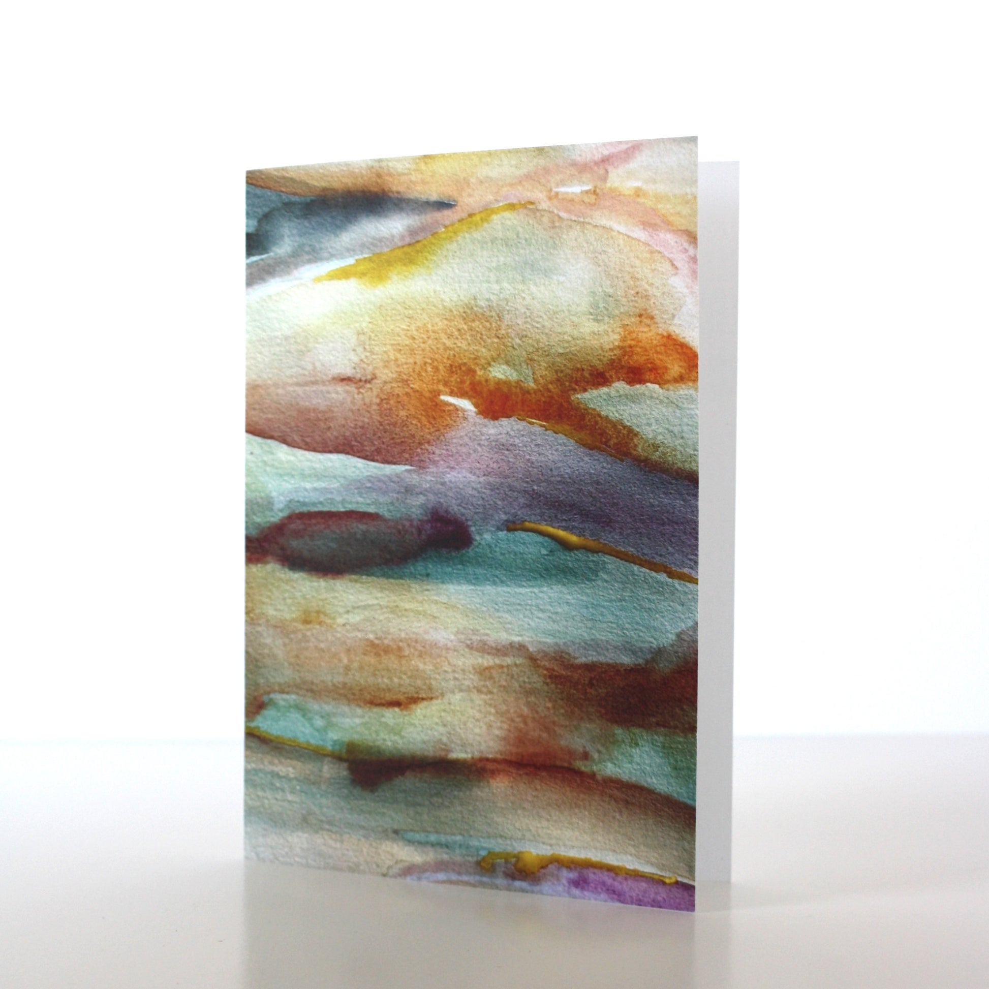 Watercolor greeting card