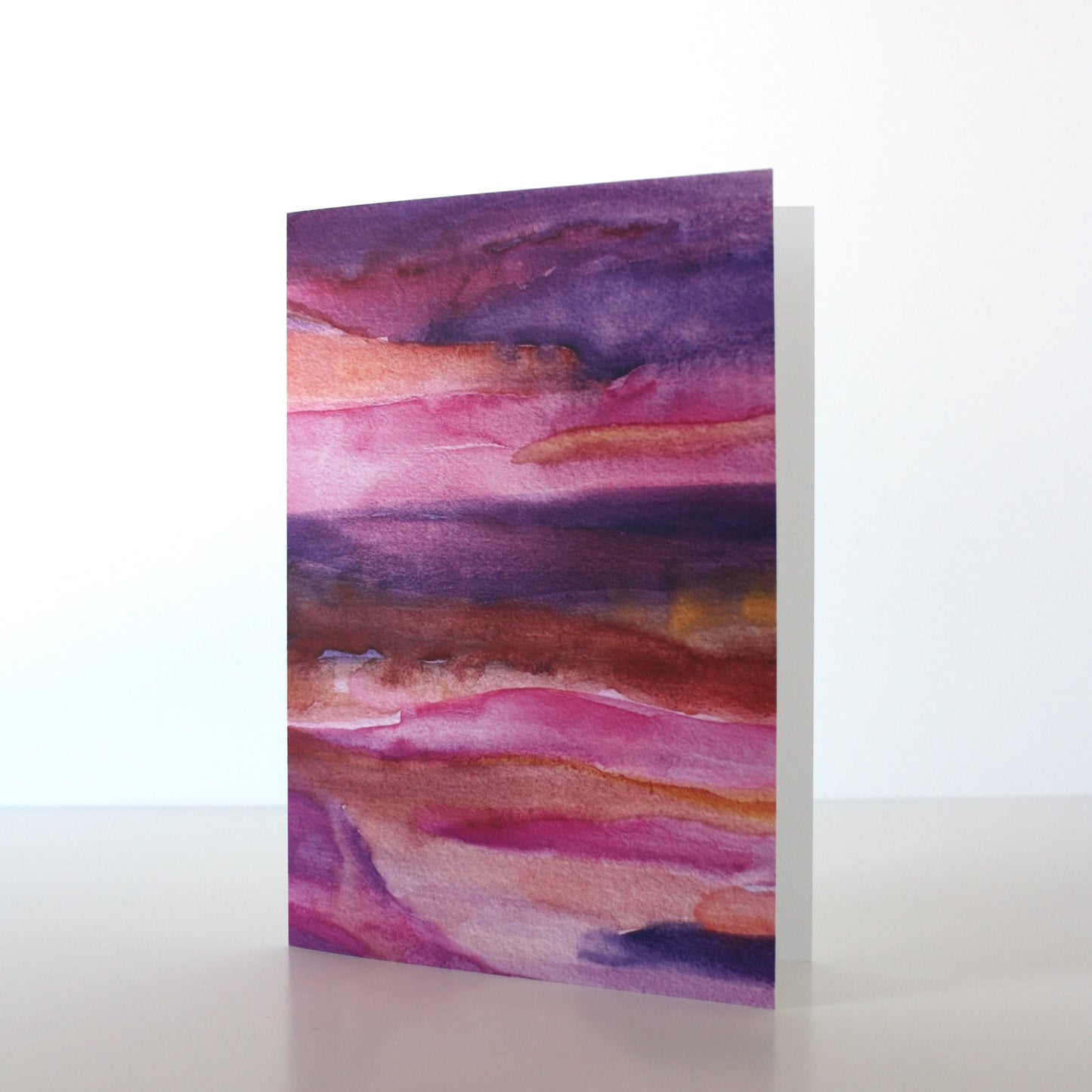 Watercolor greeting card
