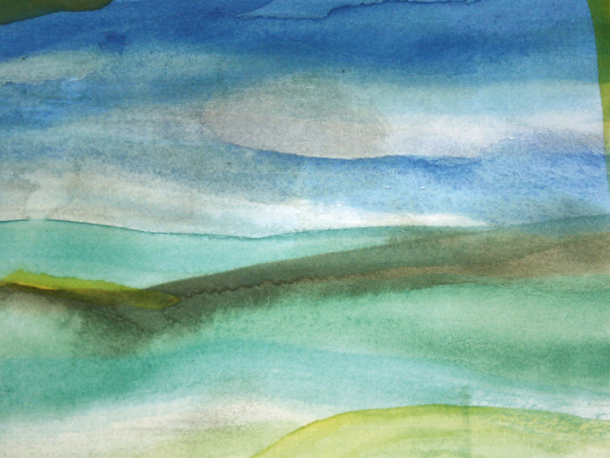 Watercolor greeting card set