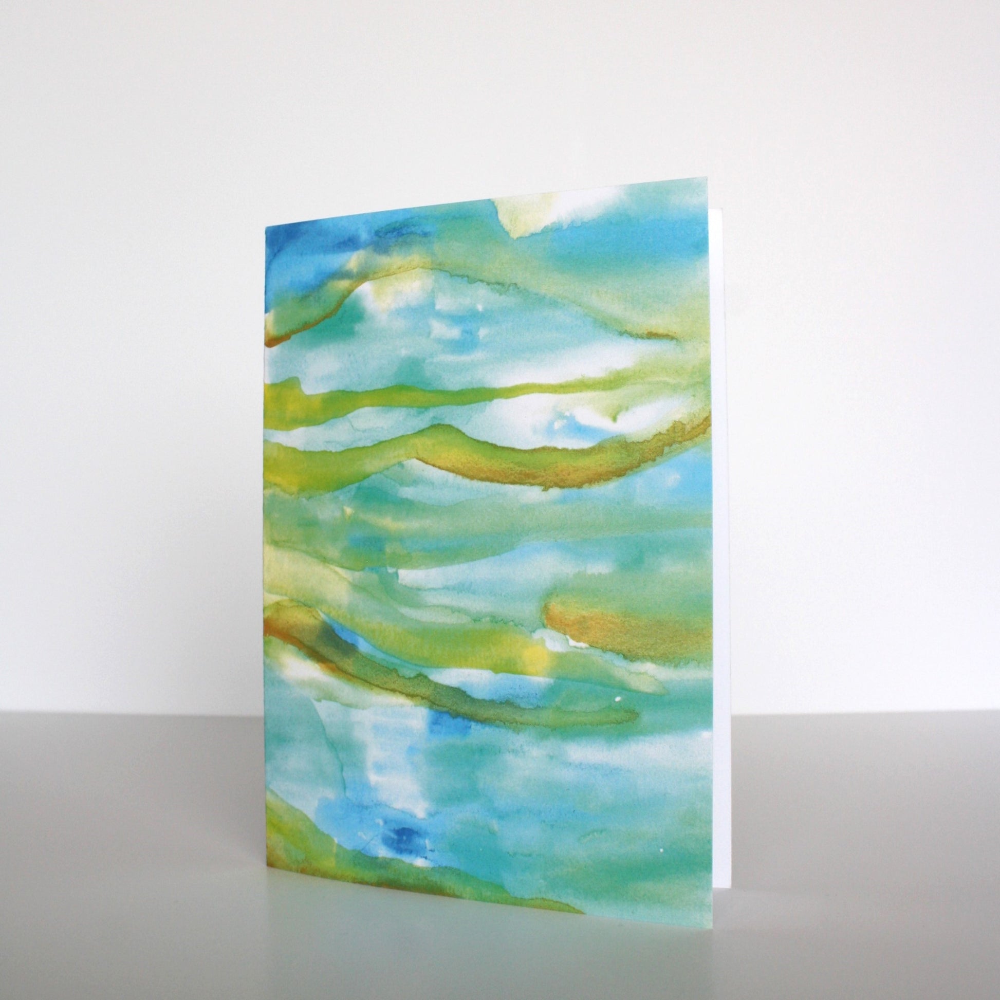 Watercolor greeting card