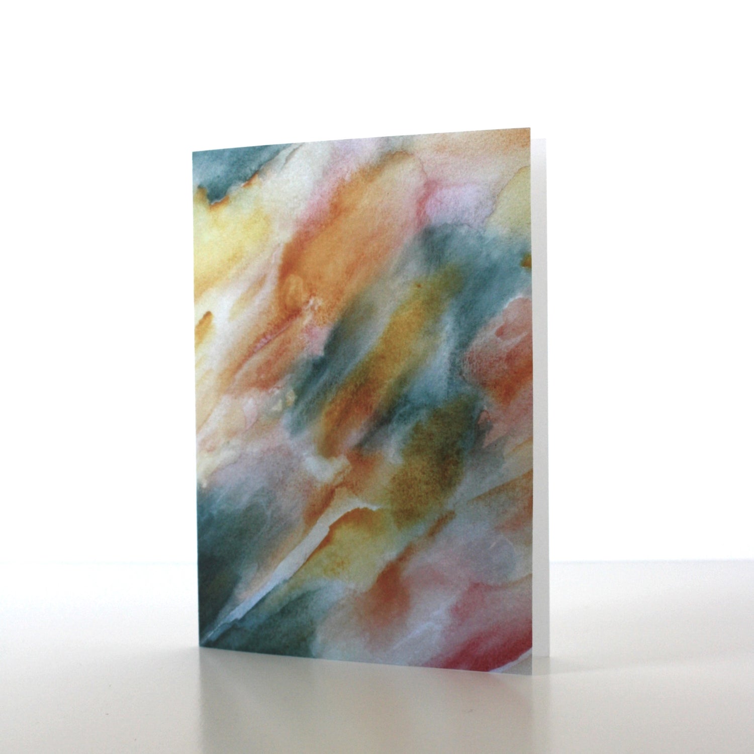 Watercolor greeting card